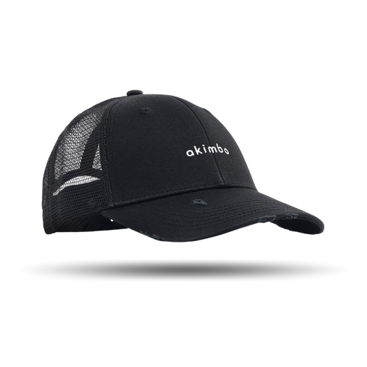 akimbo OG Structured Dad Cap (distressed)